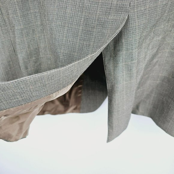 Ralph Lauren LRL Jacket Blazer Sport Coat 50L Tan Brown Grey Microplaid Designer - Picture 10 of 14